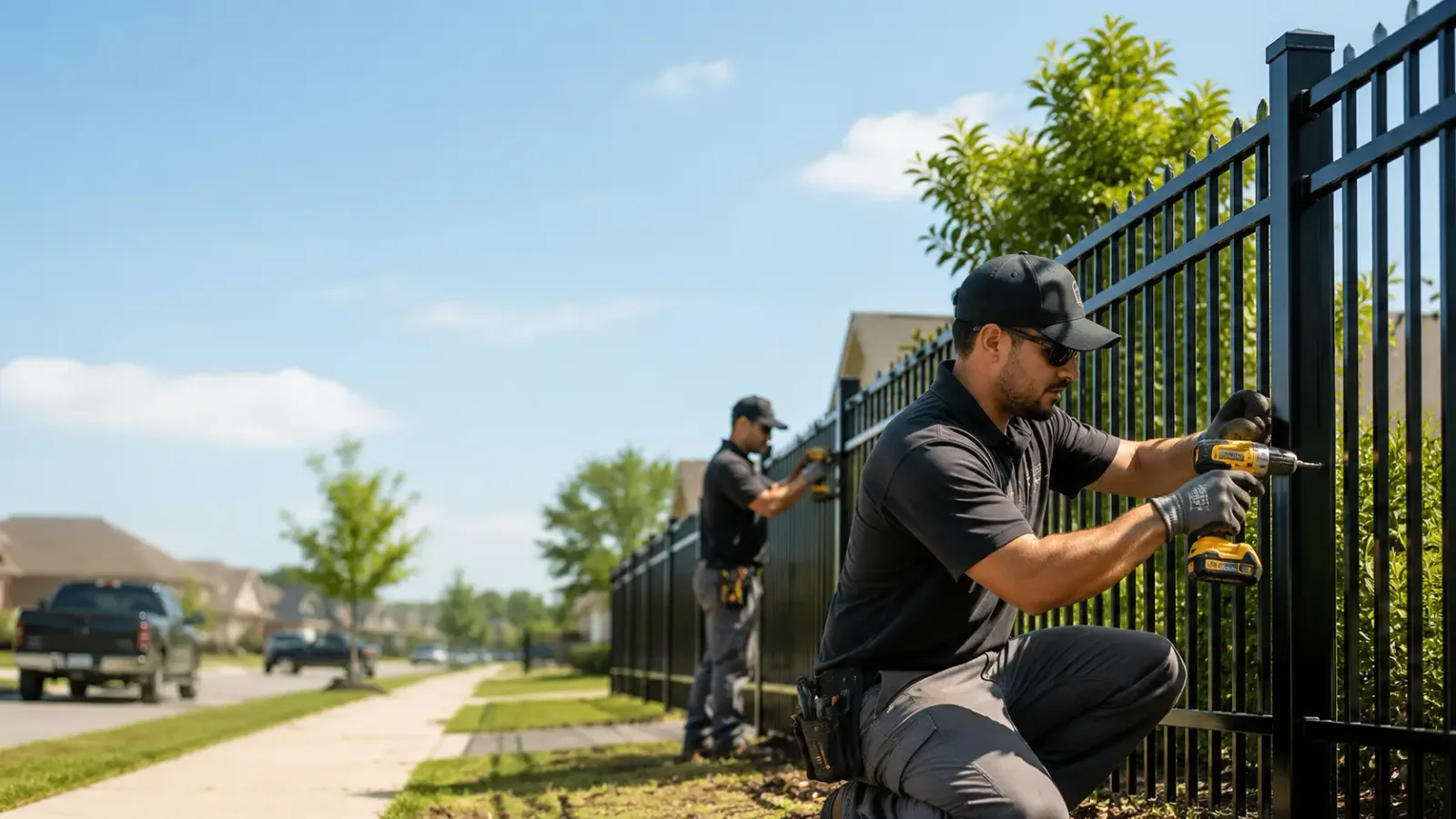 Metal Fence Installation in Uniondale, NY